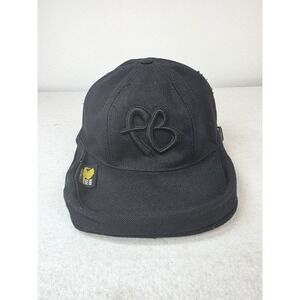 Vintage 2000s Fubu Sport Detachable Hat‎ Sak Black Hat Suitcase Luggage Zip